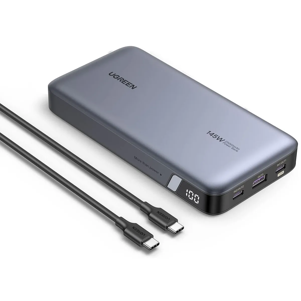 UGREEN - Cargador portátil Nexode 25000mAh 145W Powerbank UGREEN PB205 - 90597A