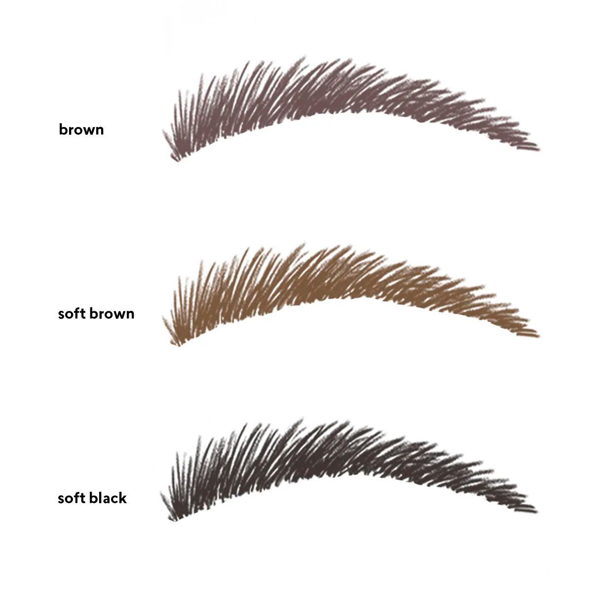 CYZONE - Delineador de Cejas SOFT BLACK Precision Brow Duo Studio Look