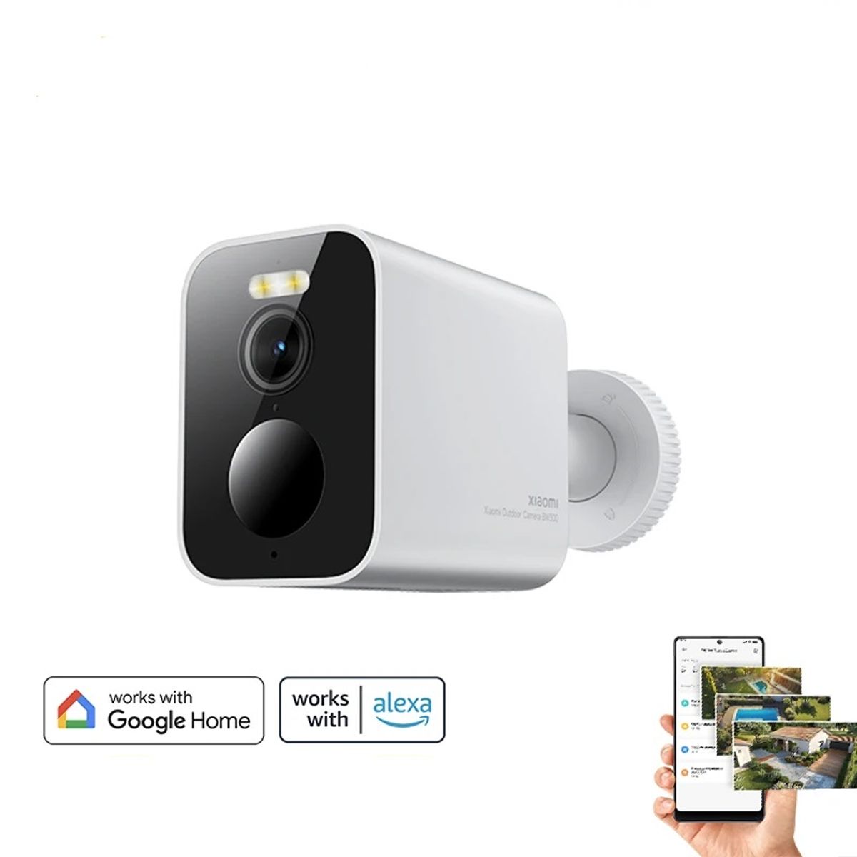 XIAOMI - Camara De Seguridad Xiaomi Outdoor Bw300 3mp2k Ip67