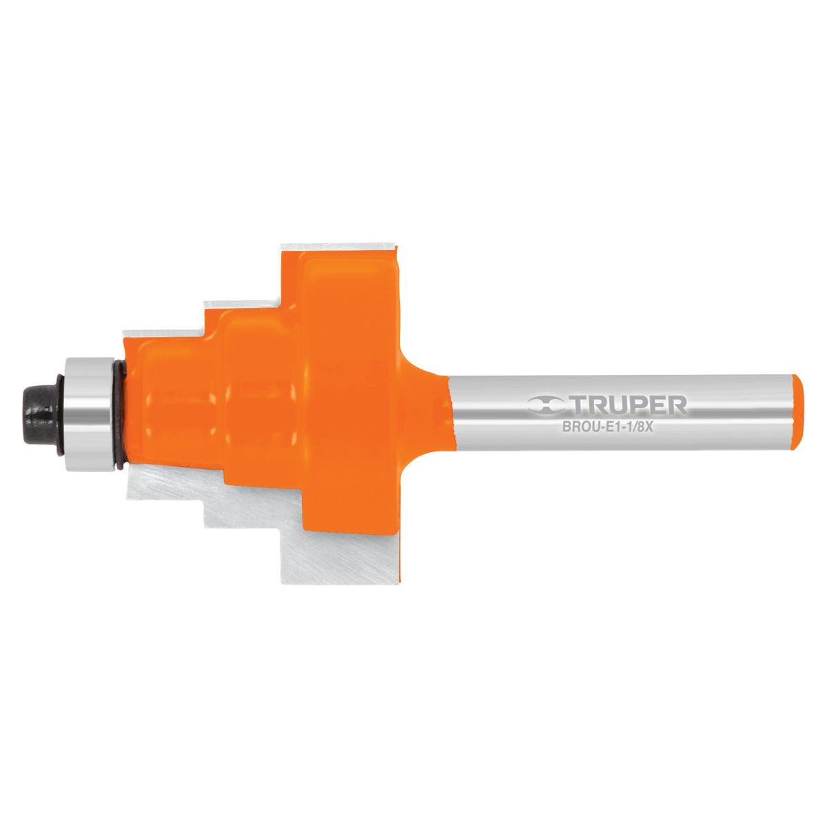 TRUPER - Fresa 1 1/8" Escalonada con Rodaje para Madera 10673 Truper