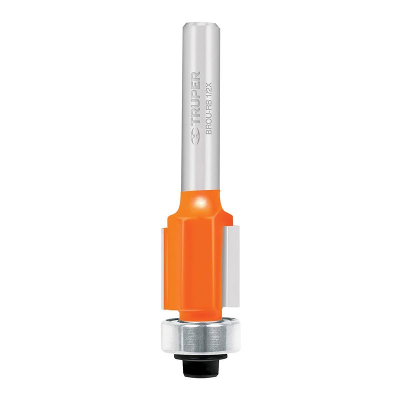 TRUPER - Fresa 12 Corte Recto con Rodaje para Madera 11444 Truper