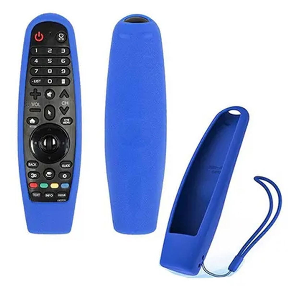 GENERICO - Funda de Silicona Para Control Magic LG -Blue