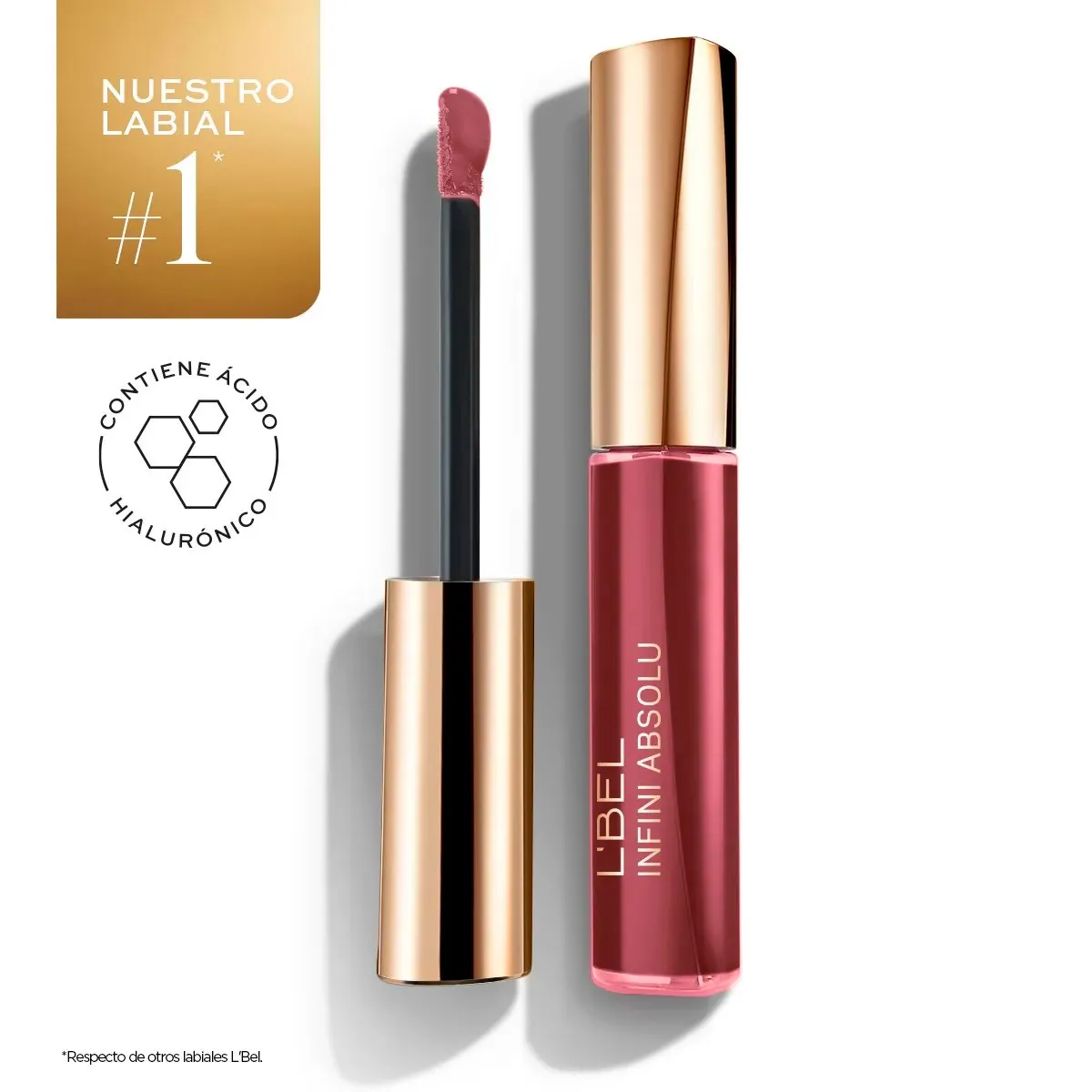 LBEL - Labial Líquido BERRY ELEGANT Infini Absolu No Transfer Ácido Hialurónico