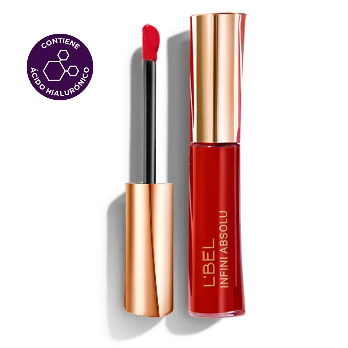LBEL - Labial Líquido Rouge Glorieux Infini Absolu No Transfer Ácido Hialurónico