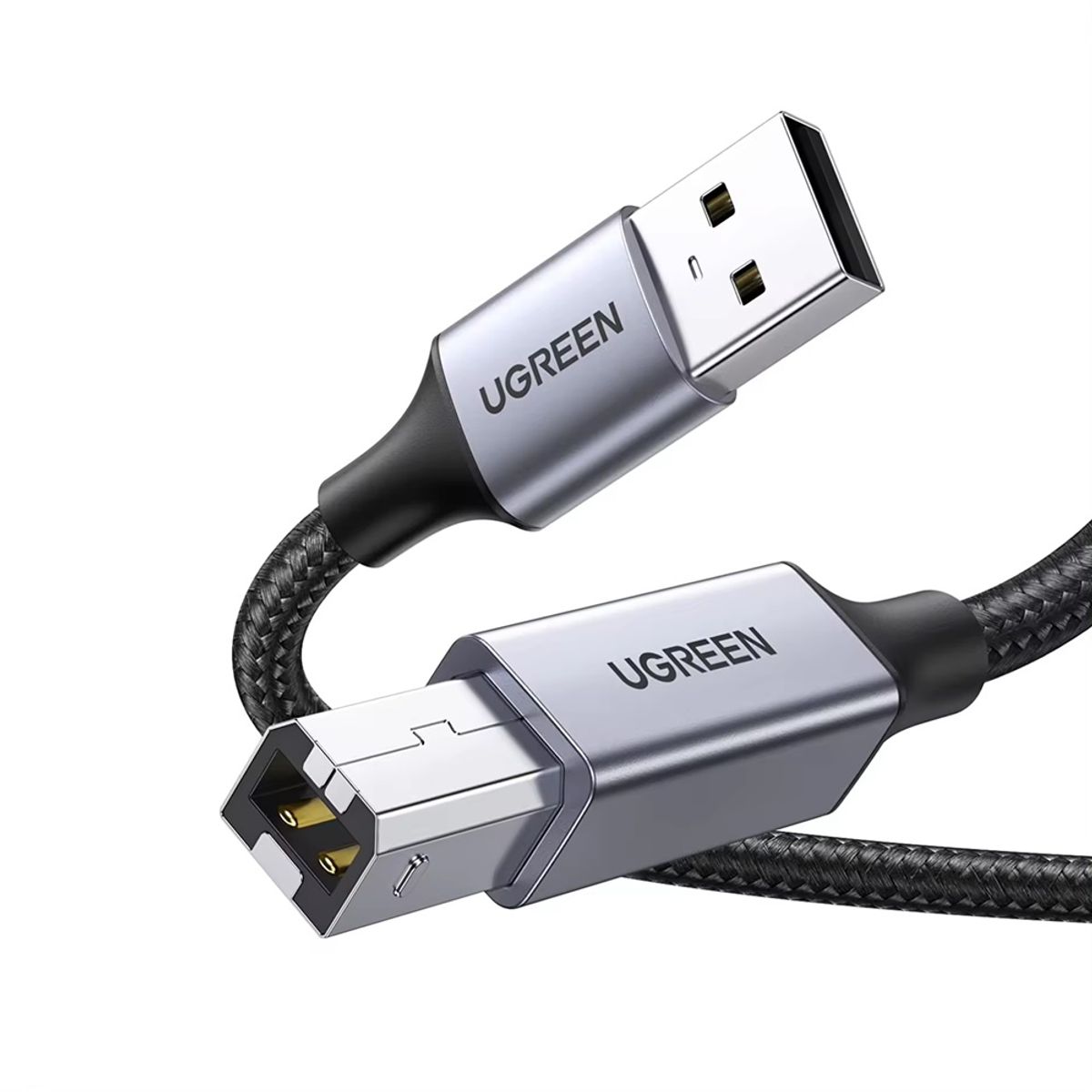 UGREEN - Cable Printer a USB-A 2.0 UGREEN, 3 Metros, Para Impresora