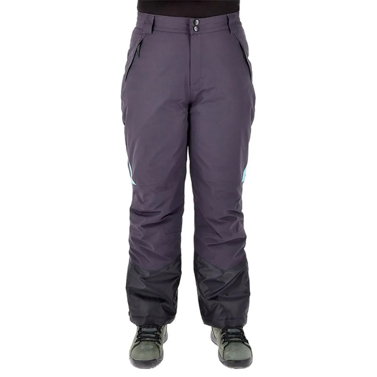 HARDWORK - PANTALON TERMICO HW REFUGIO MUJER GRISTURQUESA