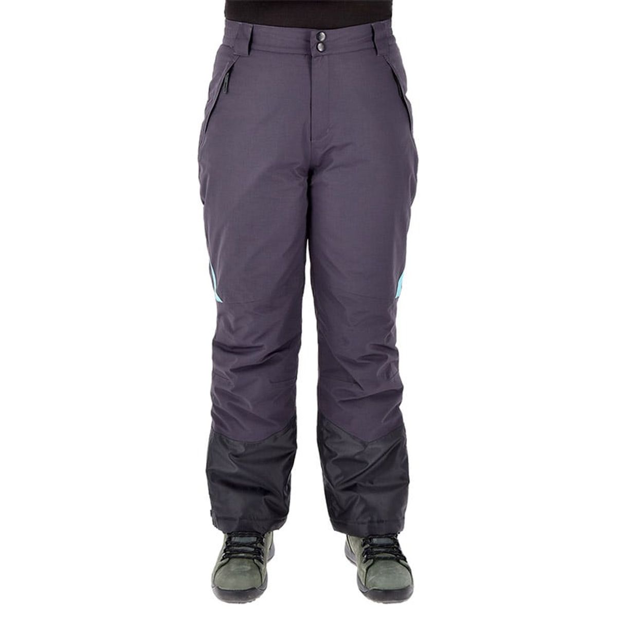 HARDWORK - PANTALON TERMICO HW REFUGIO MUJER GRISTURQUESA