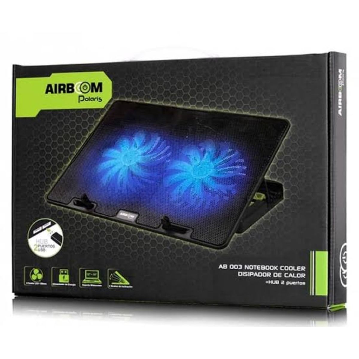 AIRBOOM - Cooler Para Laptop Polaris Airboom AB 003