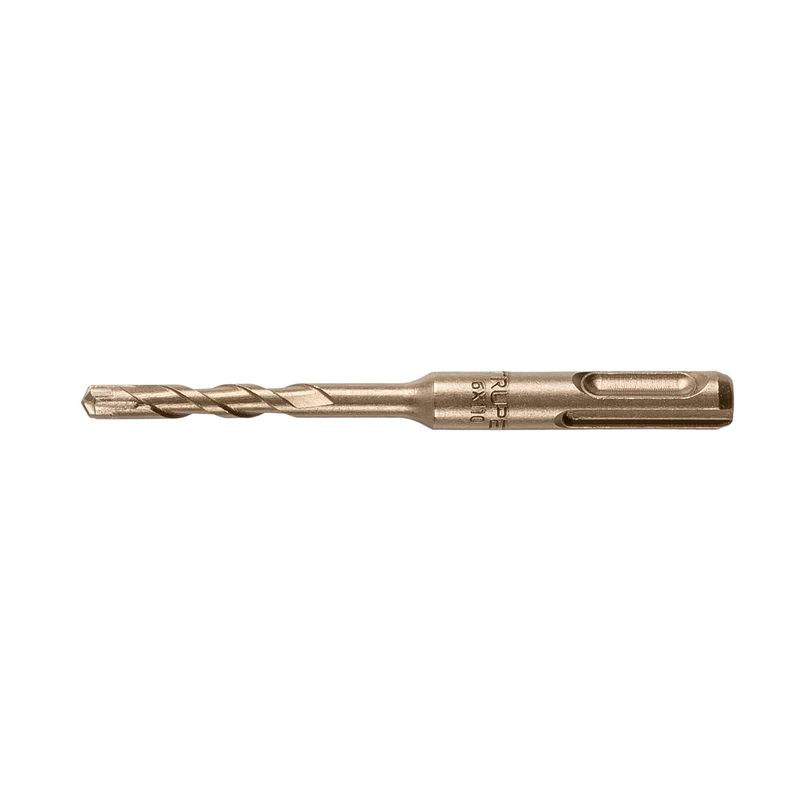 TRUPER - Broca 6mm x 110mm SDS Plus para Concreto Rotomartillo 101108 Truper