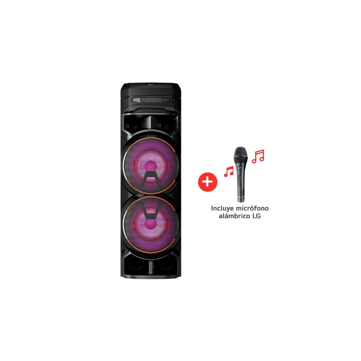 LG - Torre de sonido LG XBOOM RNC9 + Micrófono