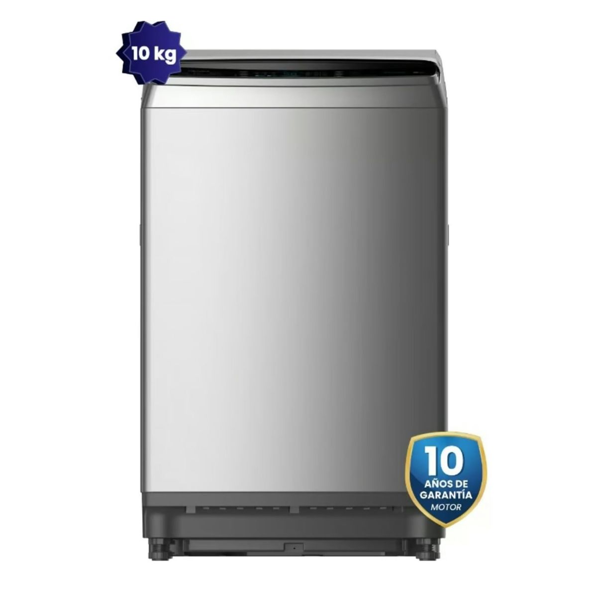 MIDEA - Lavadora Midea 10Kg MA200W100G-PE Silver