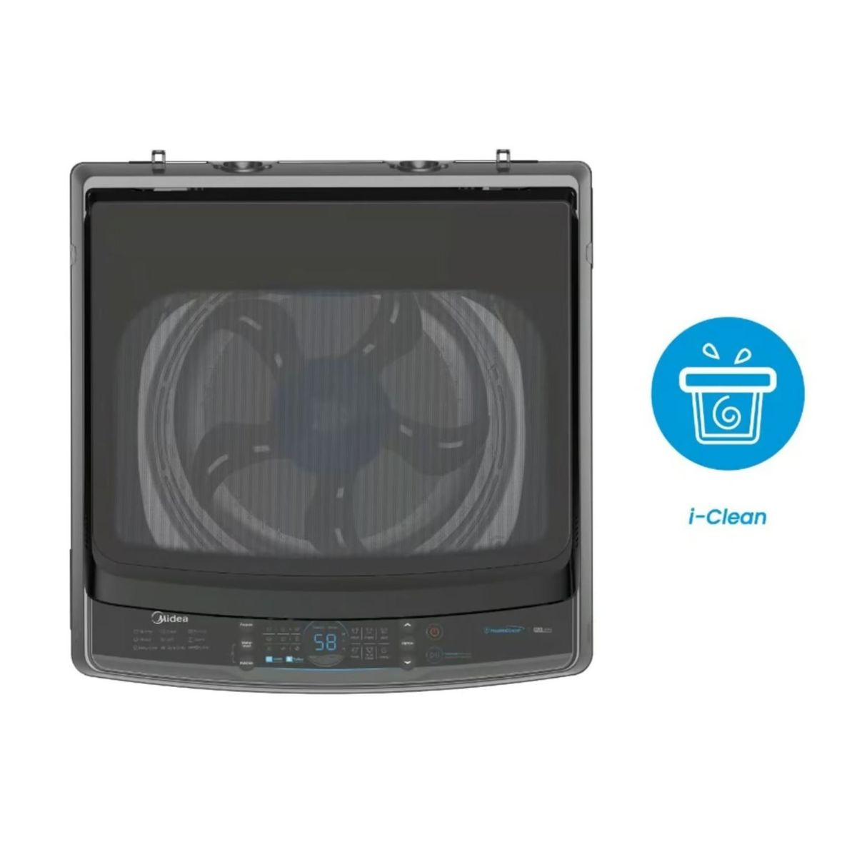 MIDEA - Lavadora Midea 10Kg MA200W100G-PE Silver