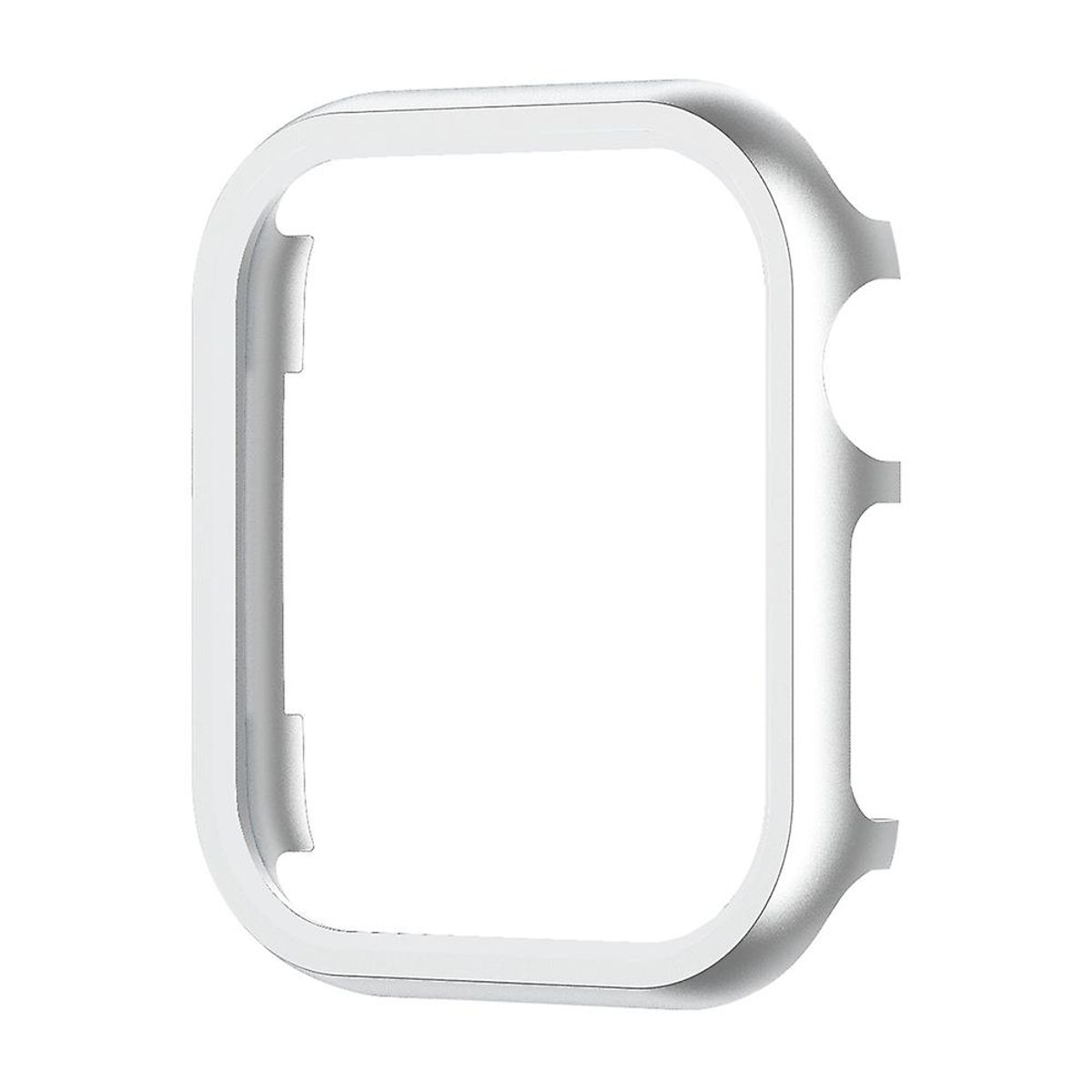 GENERICO - BUMPER CASE DE ACERO INOX PARA SMARTWATCH DE 41MM - PLATEADO