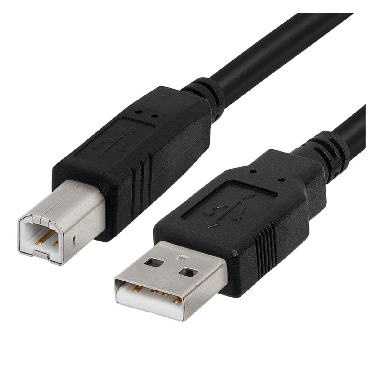 GENERICO - Cable USB 2.0 Para Impresora 1.4 Metros