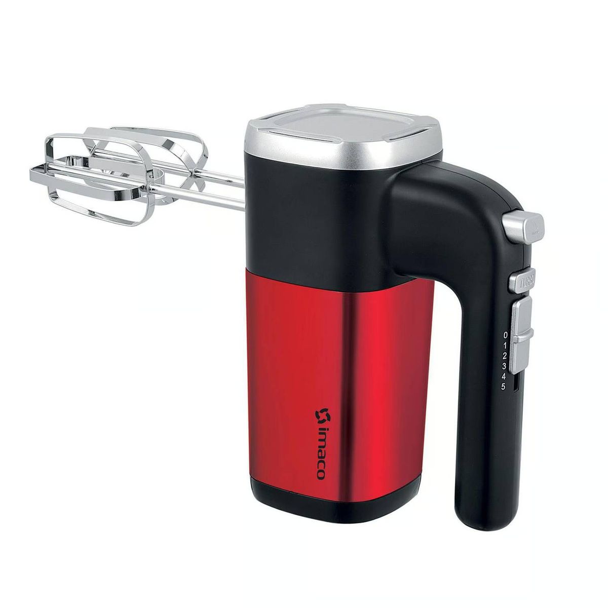 IMACO - BATIDORA DE MANO IMACO HM400R ROJA 400W 5 VELOCIDADES