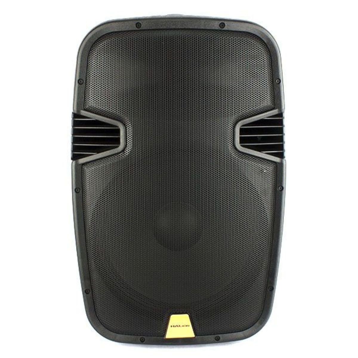 HALION - Parlante activo Halion PHA15MBK 15″ 2UHF MIC Batería