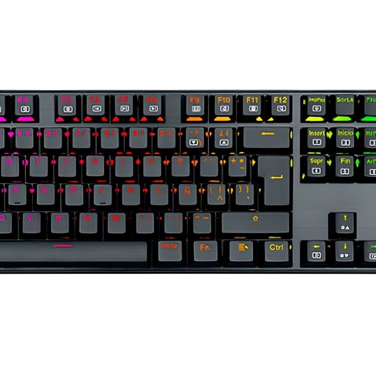 SEISA - Teclado Mecanico SEISA gamer DN-K104