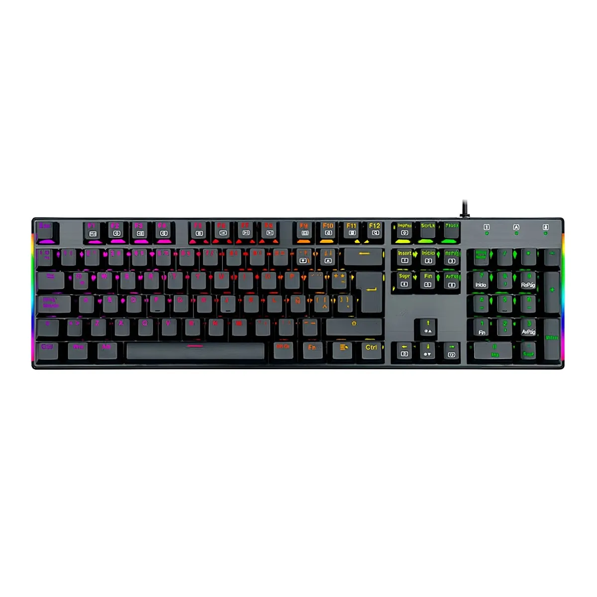 SEISA - Teclado Mecanico SEISA gamer DN-K104