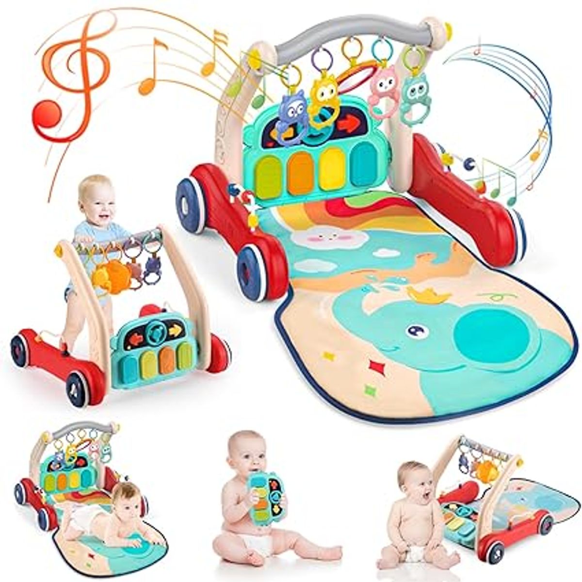 GENERICO - Gimnasio  y Andadera para Bebe Multifuncional