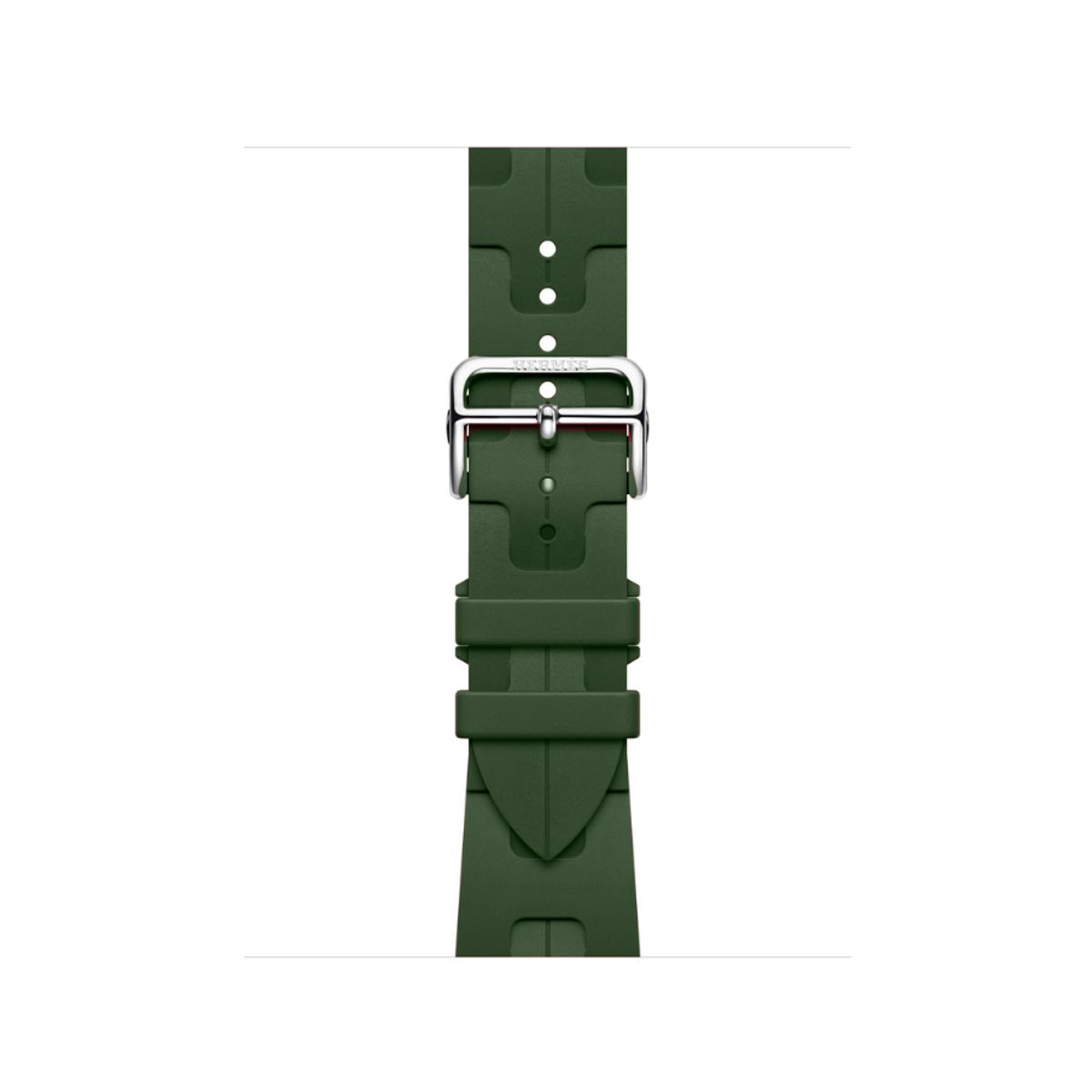 GENERICO - CORREA SILICONA CON TEXTURA PARA APPLEWATCH DE  38-40-41MM VERDE