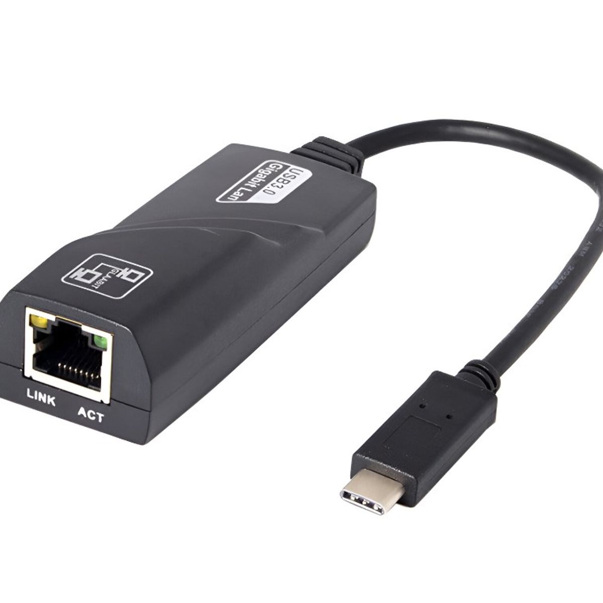 SEISA - Adaptador Convertidor Tipo C A Ethernet SM-C7836 Red Gigabit Lan