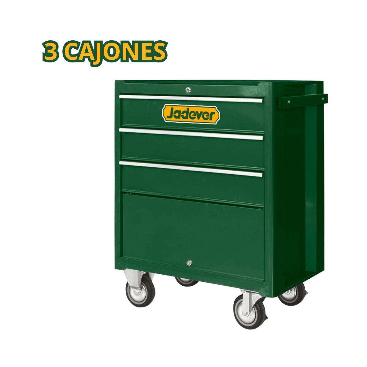 GENERICO - Gabinete metalico 3 cajones para herramientas Jadever