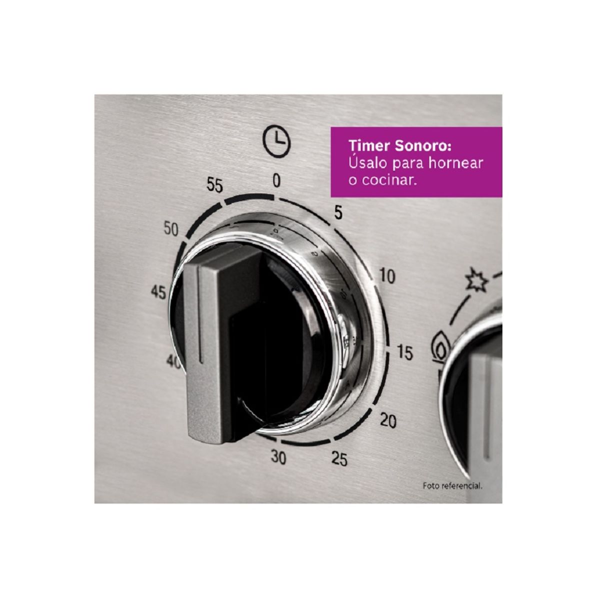 BOSCH - Cocina Bosch PRO547 MAX a Gas de Pie 30" 5 Hornillas Acero Inoxidable