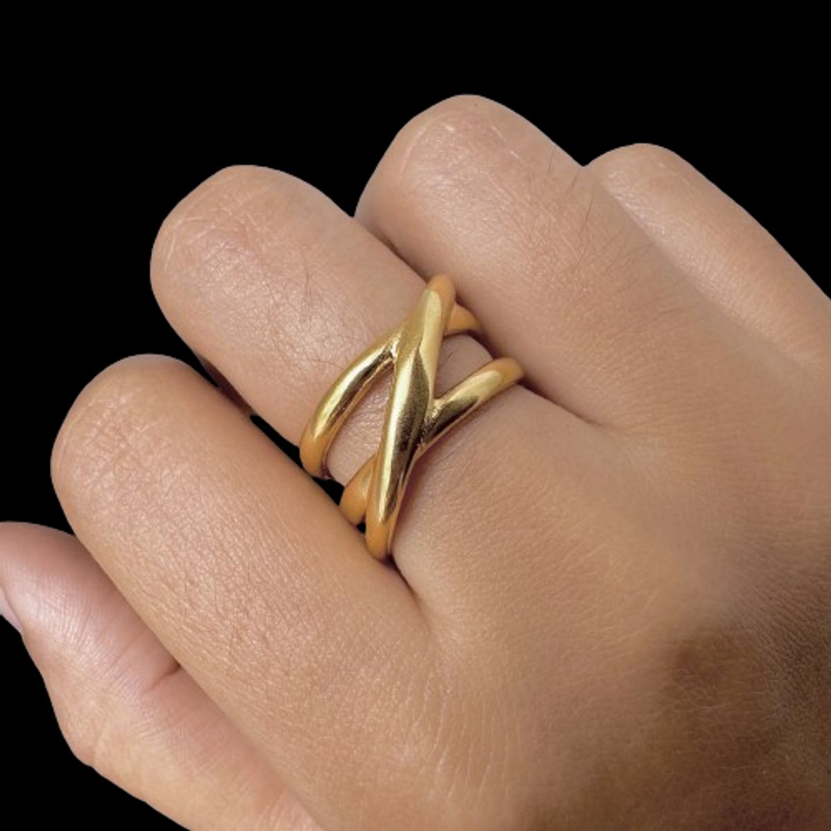 GENERICO - Anillo Cruzado Waterproof