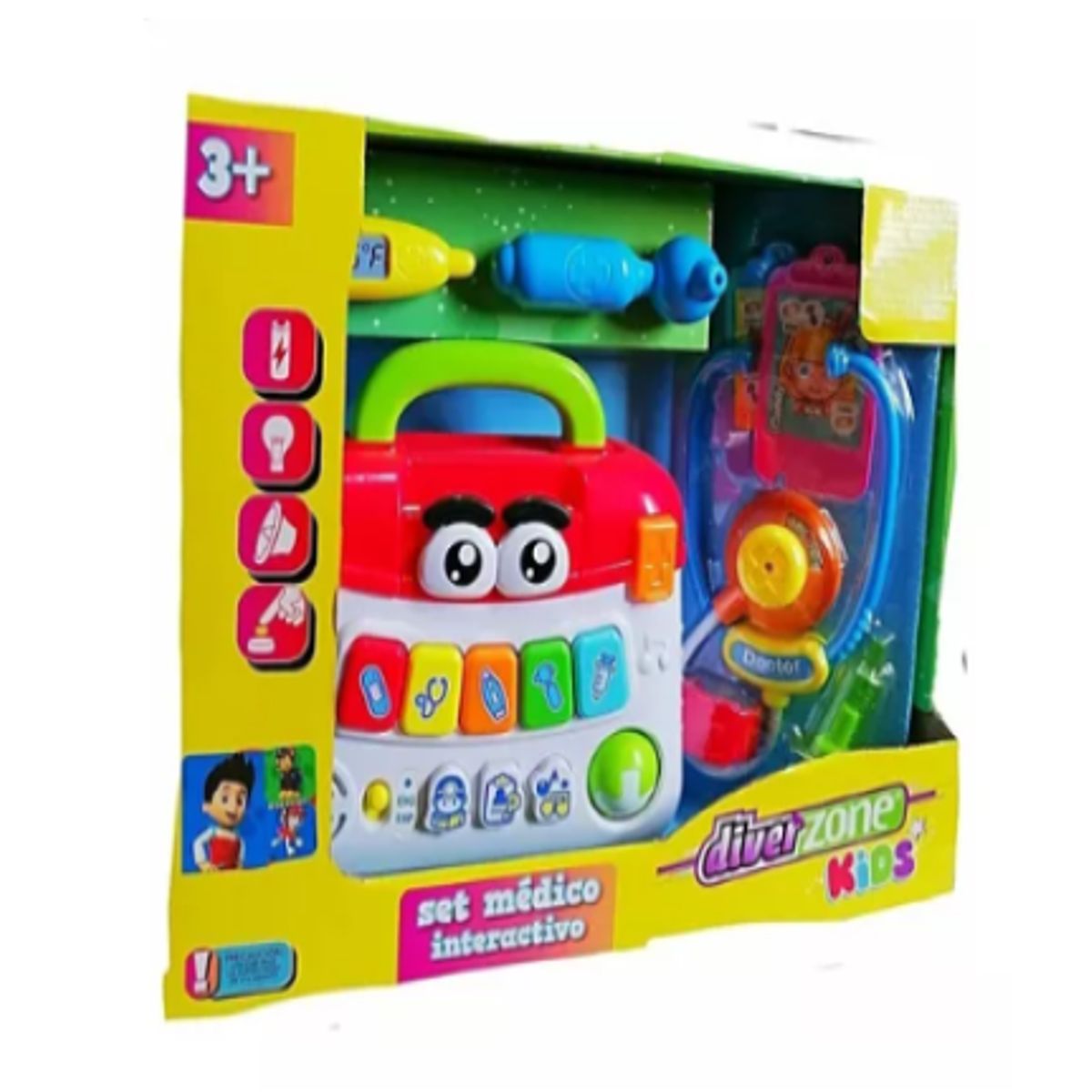 GENERICO - Set  Medico Infantil con Sonido y Luces