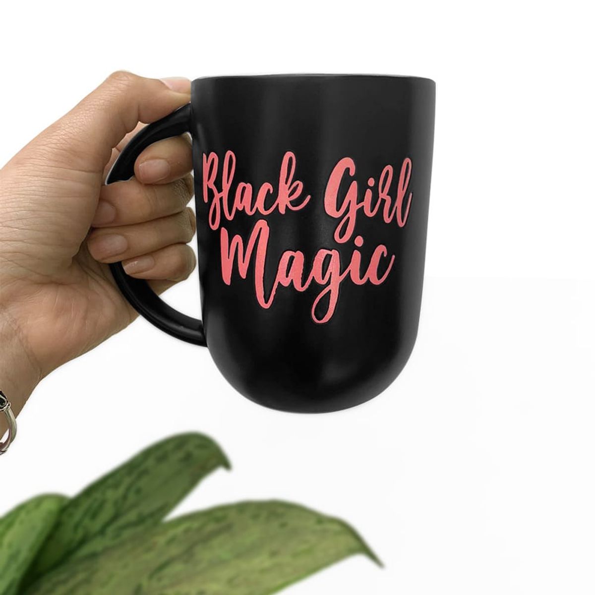 INSPIRA - Taza Mug de Cerámica Diseño Black Girl Magic