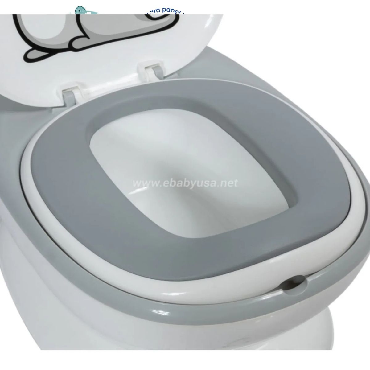 EBABY - Bacinilla con música CLEANY- EB900-1 - Ebaby Gris