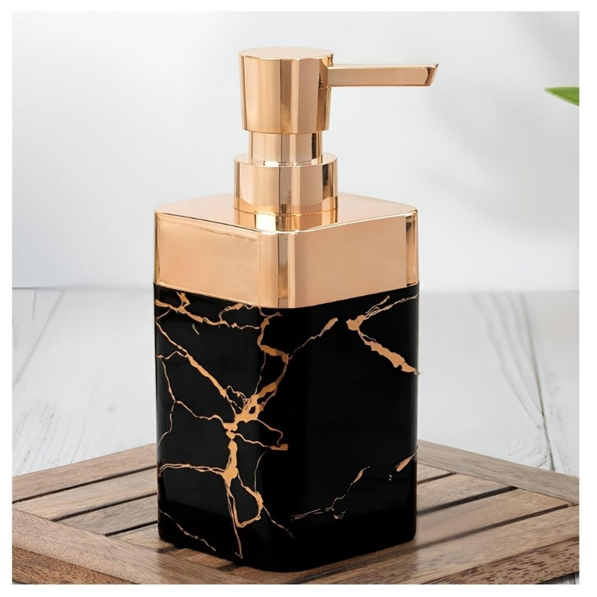 MINARI - Dispensador de Jabón Líquido Accesorio de Baño Elegante NG D16