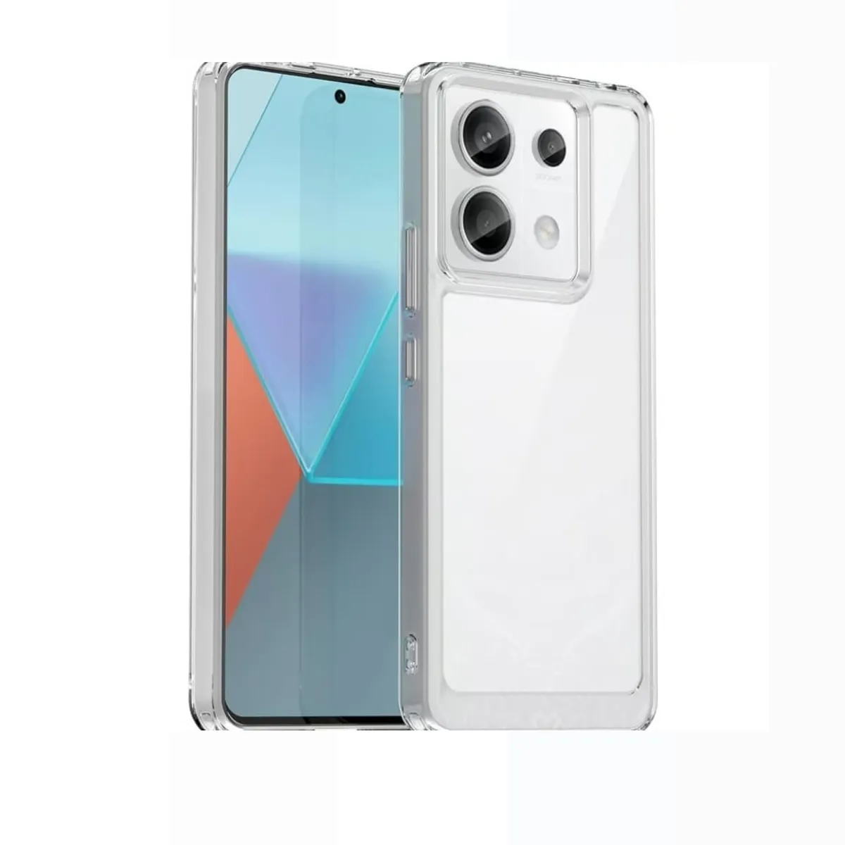SPACE - Case Space Transparente Para Xiaomi Note 13 Pro 5G + Mica de Vidrio