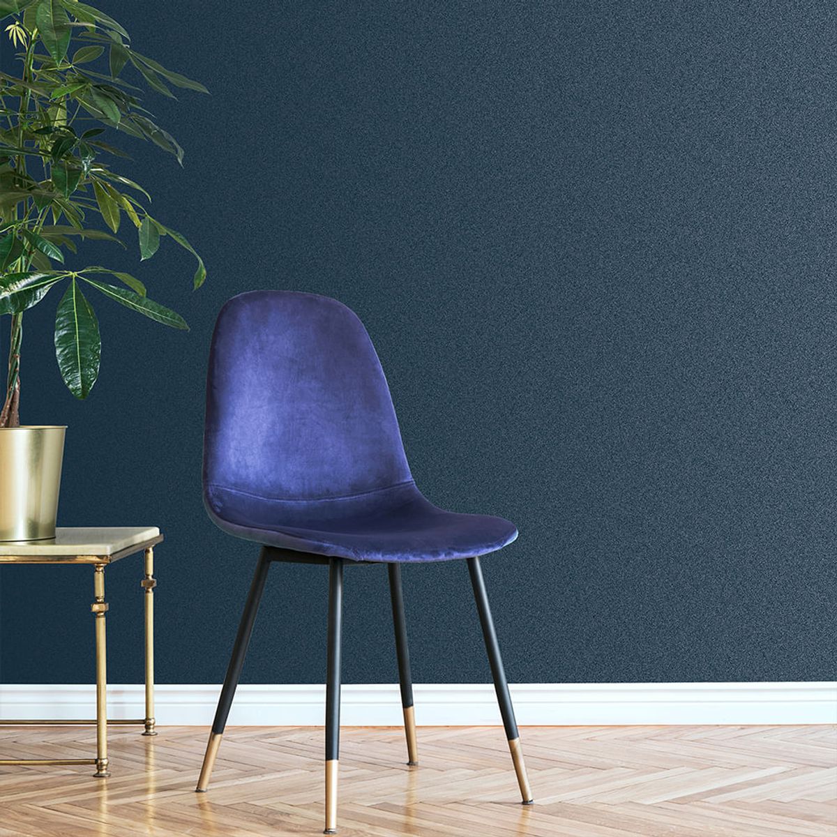 MULTITOP - Papel Tapiz Fashionista Disco Glitter 052X10 Mts Navy