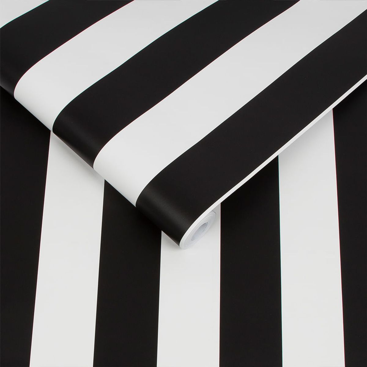 MULTITOP - Papel Tapiz Kids Home Monochrome Stripe 052X10 Mts Blackwhite