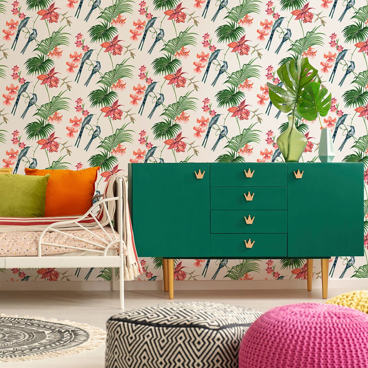 MULTITOP - Papel Tapiz Fashionista Utopia 052X10 Mts Pearl