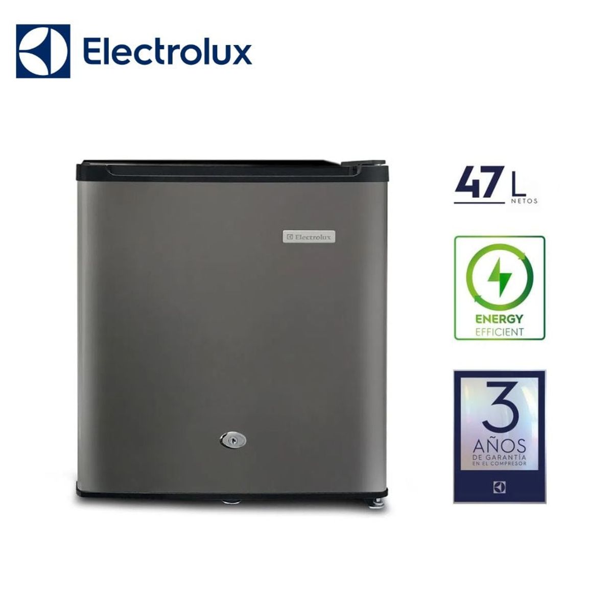 ELECTROLUX - Frigobar ELECTROLUX 47Lt ERD50G2HPI Silver