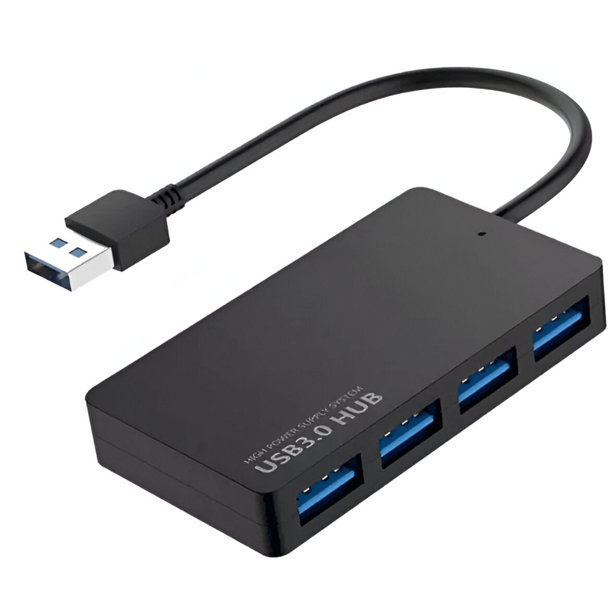 SEISA - Hub Usb 3.0 - Pc Laptop Alta Velocidad - 4 Puertos - SEISA