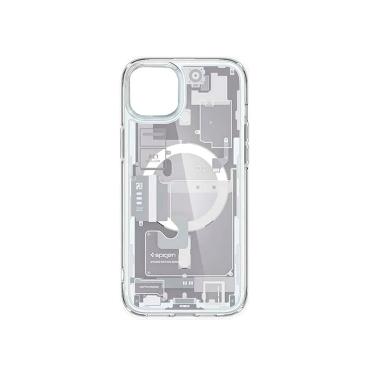 GENERICO - Case Spigen Zero para iPhone 15 Pro Case con Magsafe - Blanco