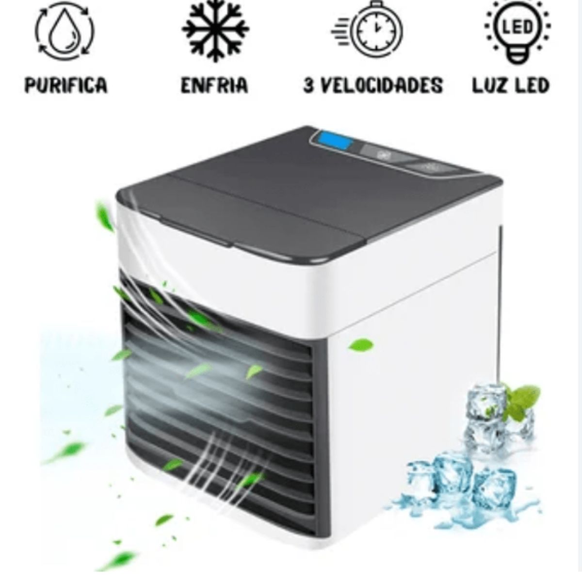 GENERICO - mini aire acondicionado enfriador portátil ventilador auto oficina