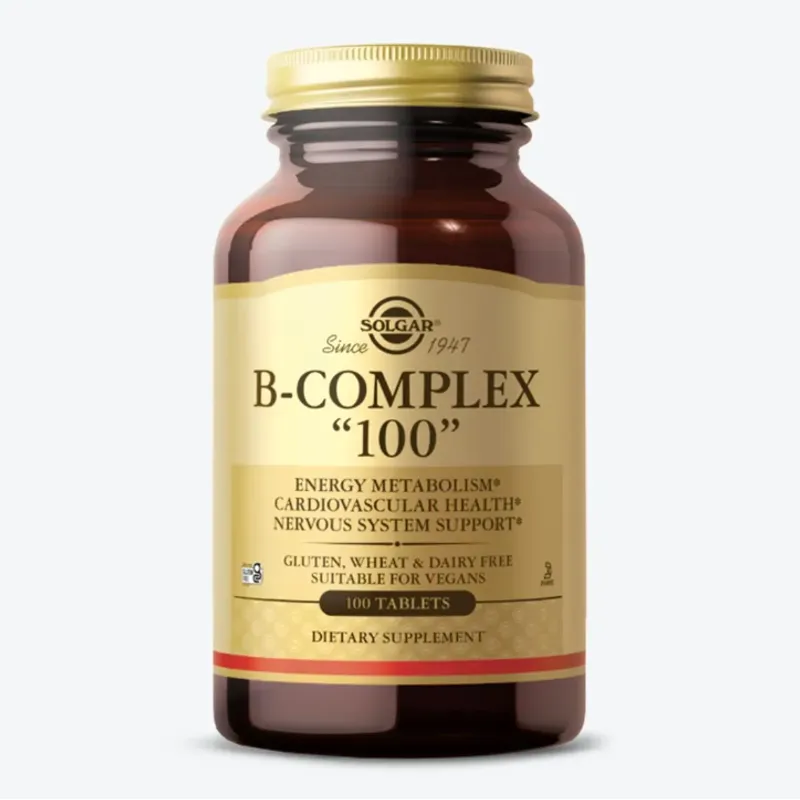 SOLGAR - B COMPLEX 100 CAP ( COMPLEJO B)