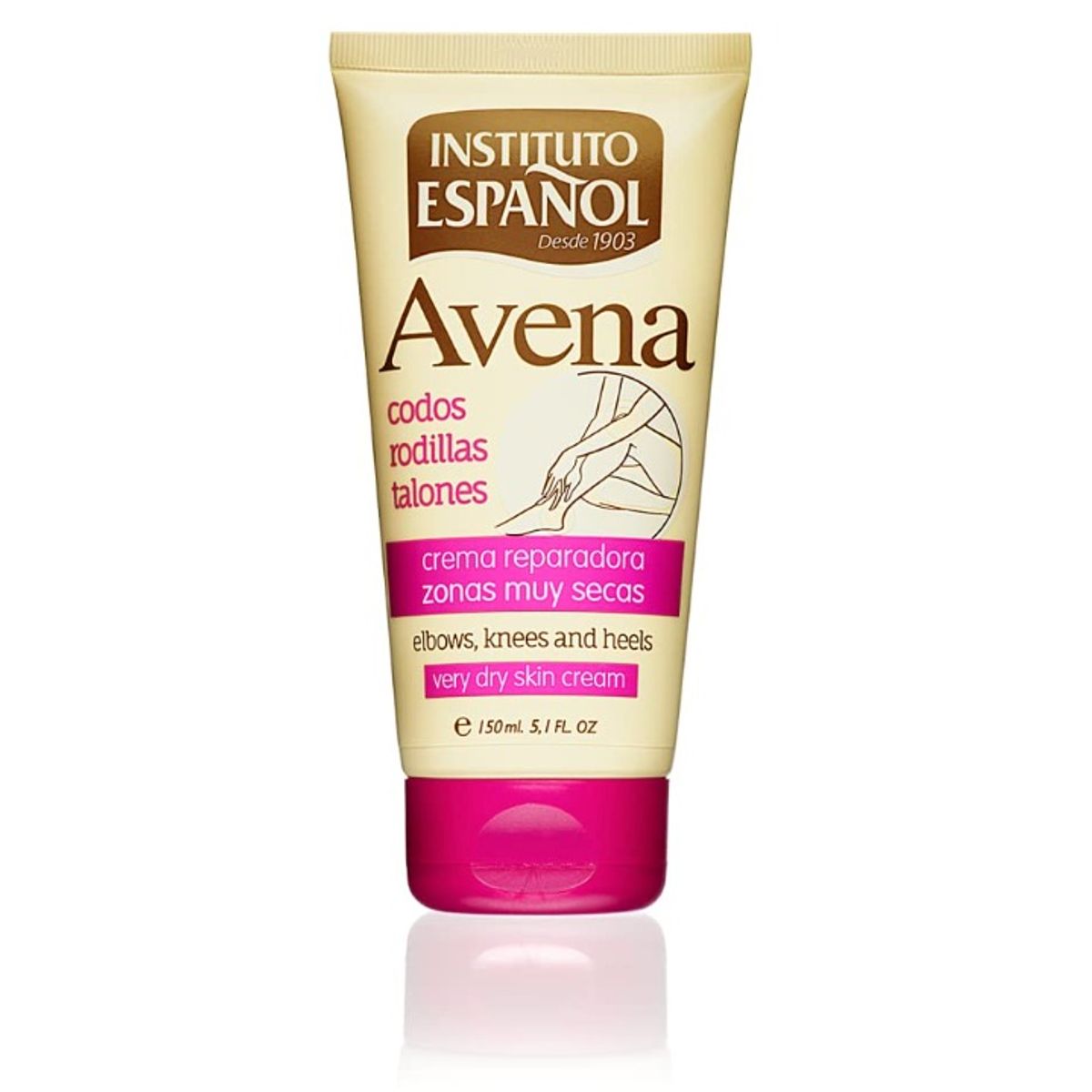 INSTITUTO ESPANOL - Pack 3 Unds Instituto Español Crema Reparadora Avena zonas muy secas 150ml_.