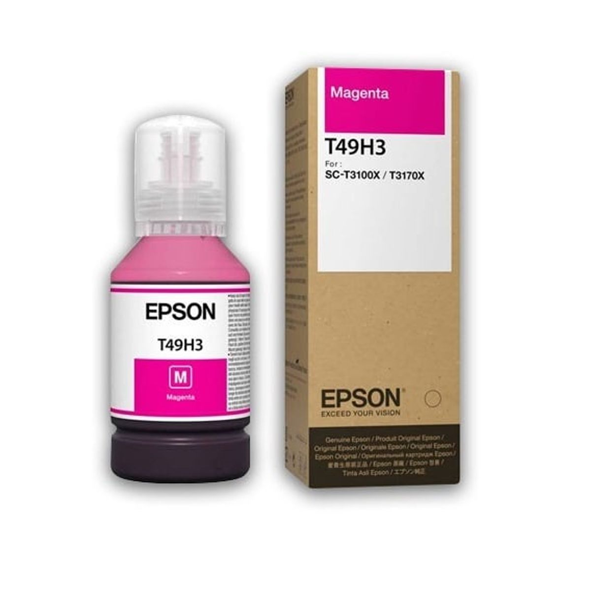 EPSON - Botella de Tinta Epson T49H300 de 140ml SC-T3100X-MAGENTA