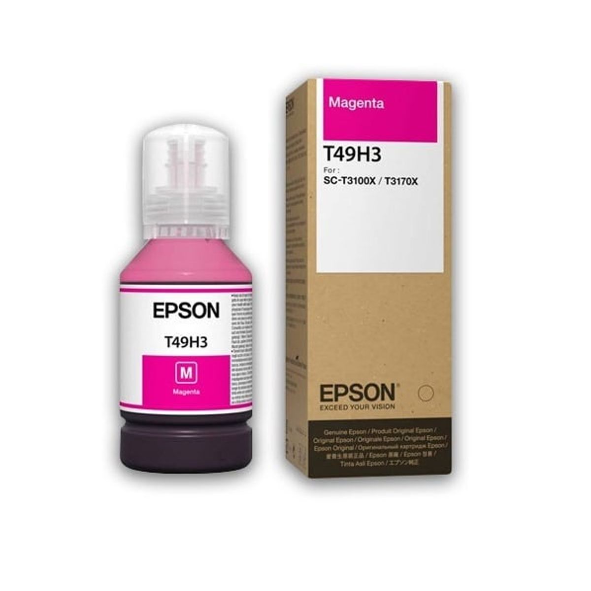 EPSON - Botella de Tinta Epson T49H300 de 140ml SC-T3100X-MAGENTA