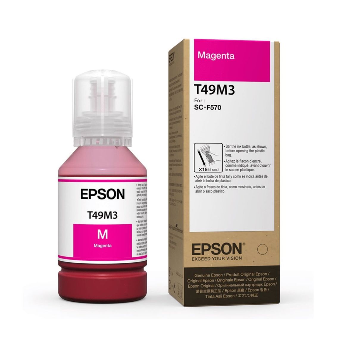 EPSON - Botella de Tinta Epson T49M320 SureColor F570-F571-F170 Magenta