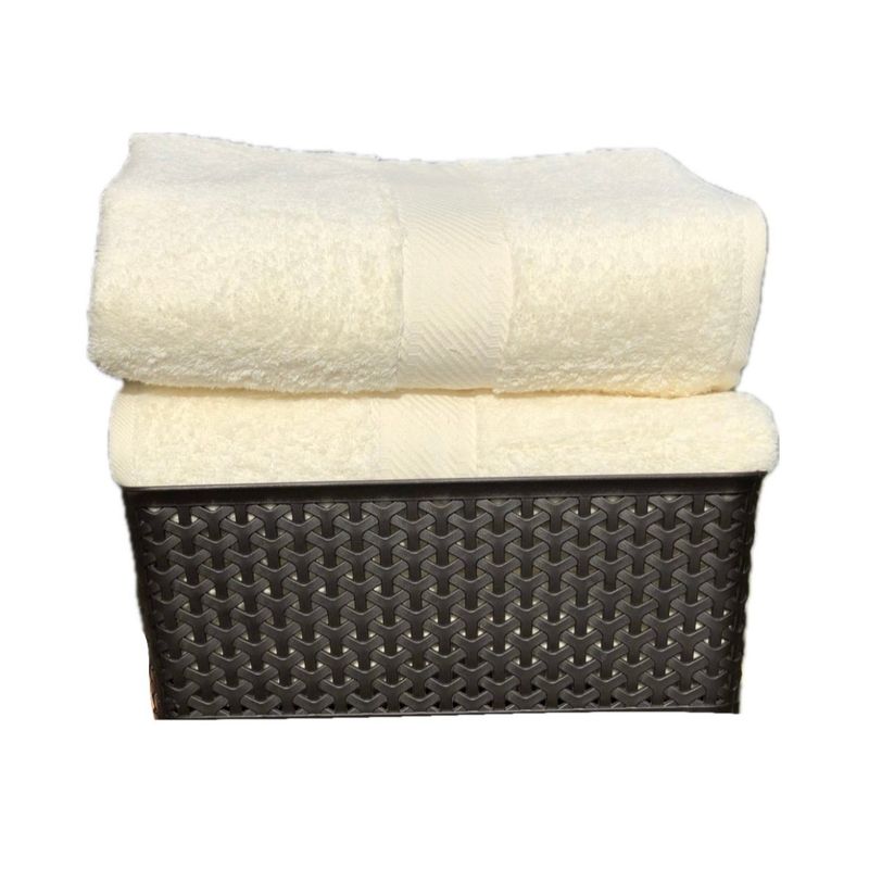 COBITEX HOME - Toalla de baño Perla 1.40 x 0.75 cm 100% algodón 400 gramos