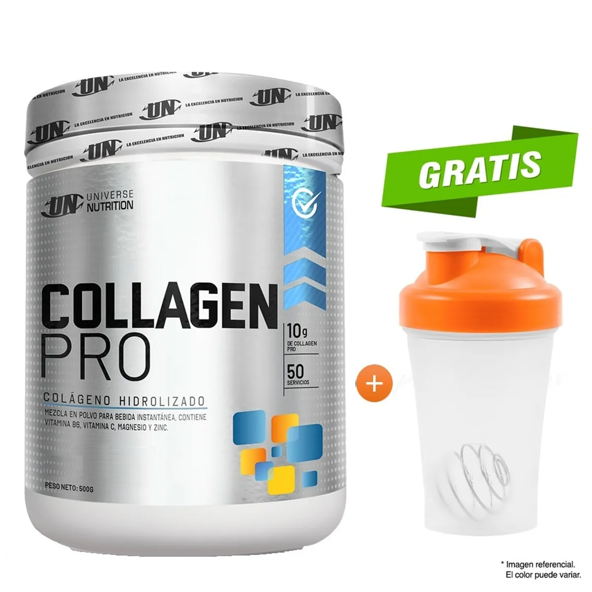 UNIVERSE NUTRITION - Colágeno hidrolizado Collagen 500g Fruit Punch Universe Nutrition