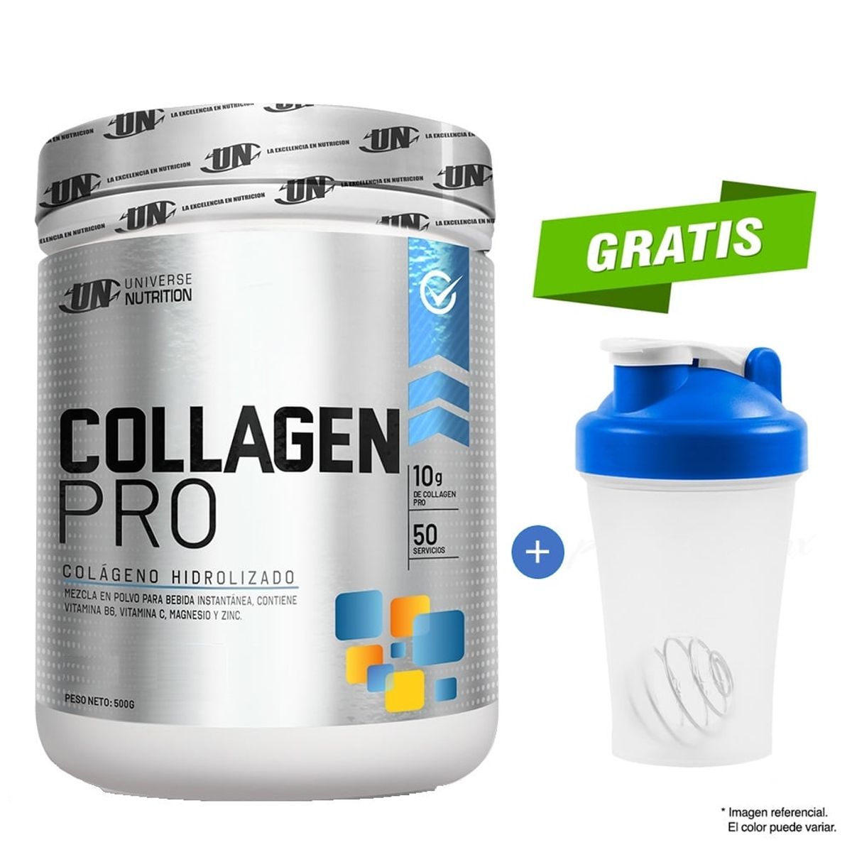 UNIVERSE NUTRITION - Colágeno Universe Nutrition Collagen Pro 500gr Mora