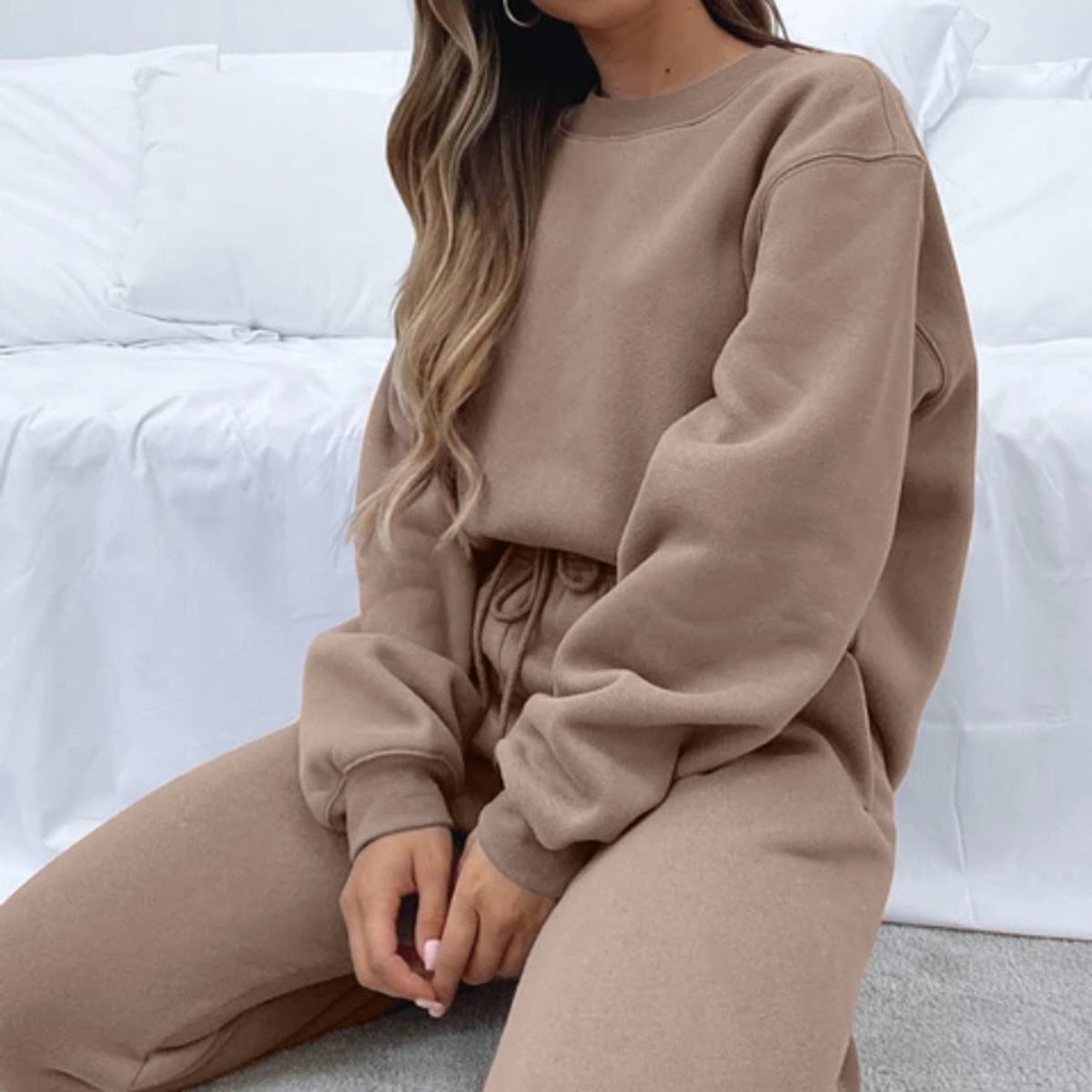 BLWOENS - Conjunto mujer buzo polera y jogger- 2 piezas