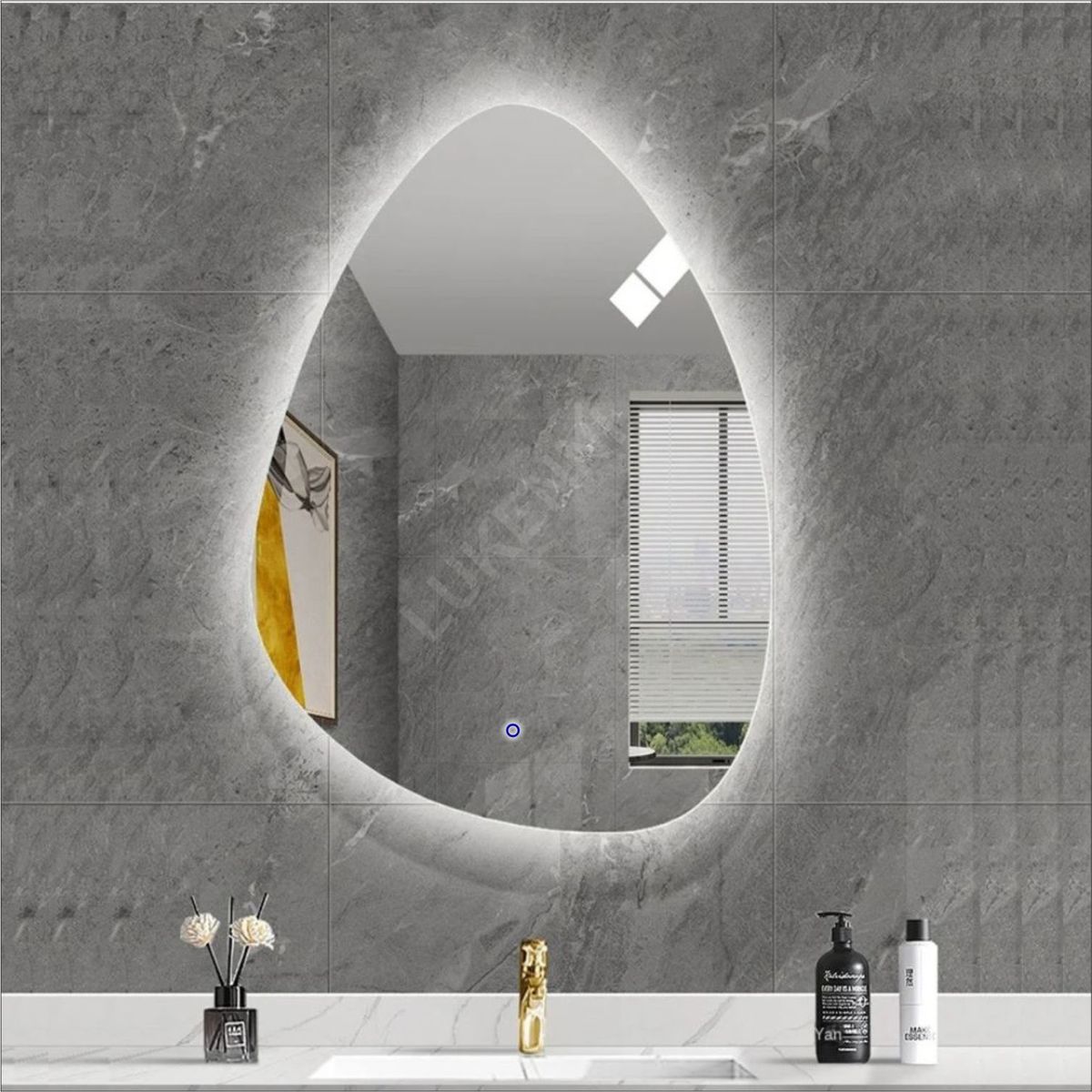 OEM - Espejo LED Tactil 50x70 cm KOR